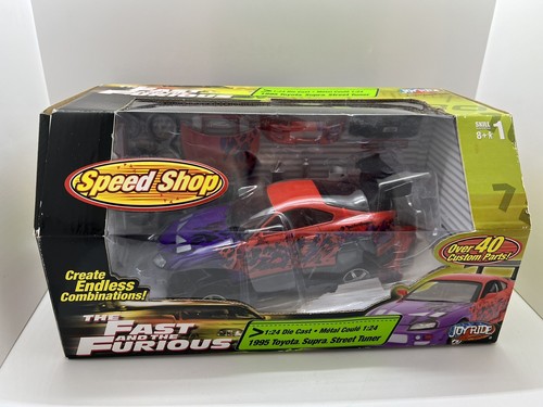 *RARE* FAST & FURIOUS JOYRIDE 1:24 Die-cast 2004-1995 Toyota Supra Street Tuner - Picture 3 of 10