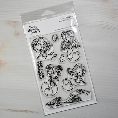 Sweet November Stamps, clear stamp, The Guppies