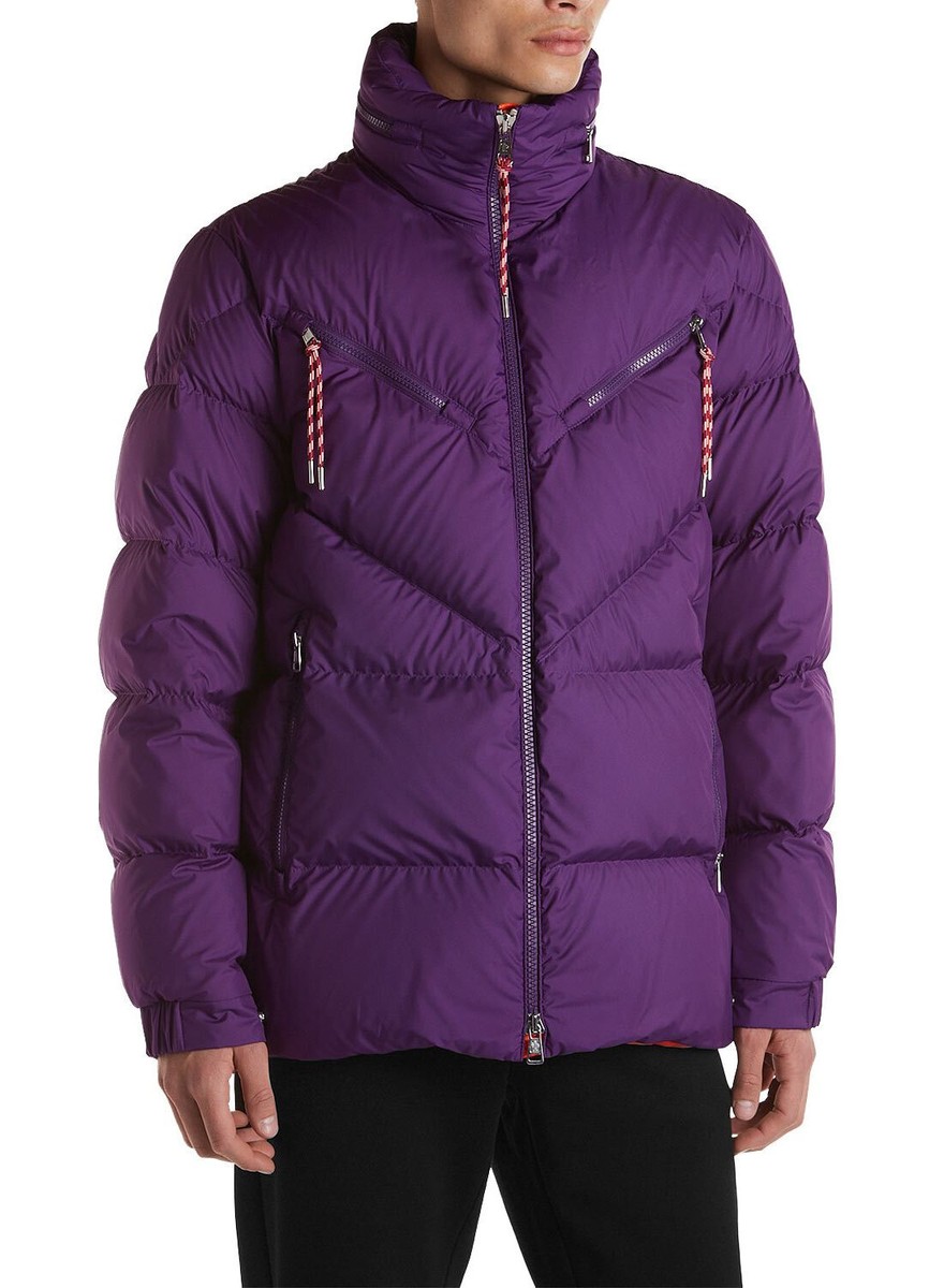 MONCLER|DOWN JACKETS (1A00008 597X6 999) Moncler Mens Katmai Padded Down Jacket 5 / XL Purple - NWT