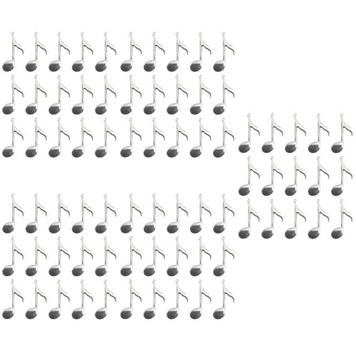 5 PCS Musical Note Accessories Charms for Bracelets Notes Braclets