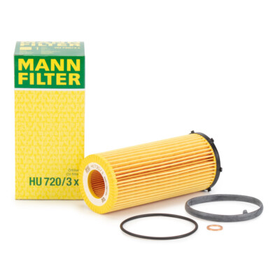 MANN HU720/3x Ölfilter für BMW E90-93 F10 F11 F07 F01-04 X5 E70 X6 E71 E72 N57