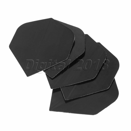 30pcs Pure Black Darts Flight Fin Tail High Quality Pvc Dart Accessories - Picture 10 of 10