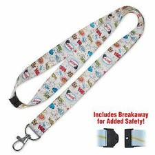 Lucky Line C203 Designer Lanyard Comic with UPC