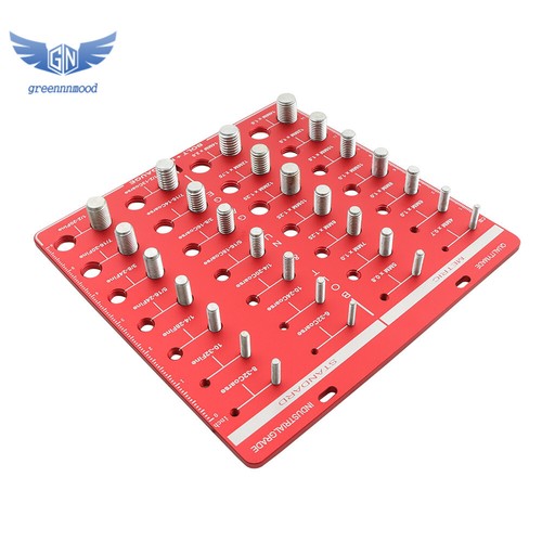 Thread Checker,28 Nut and Bolt Thread Checker 14 Metric & 14 Standard Sizes - 第 3/10 張圖片