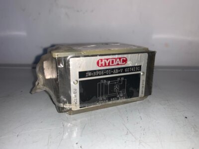 Hydac ZW-RP06-01-AB-V 6074191 Hydraulic valve