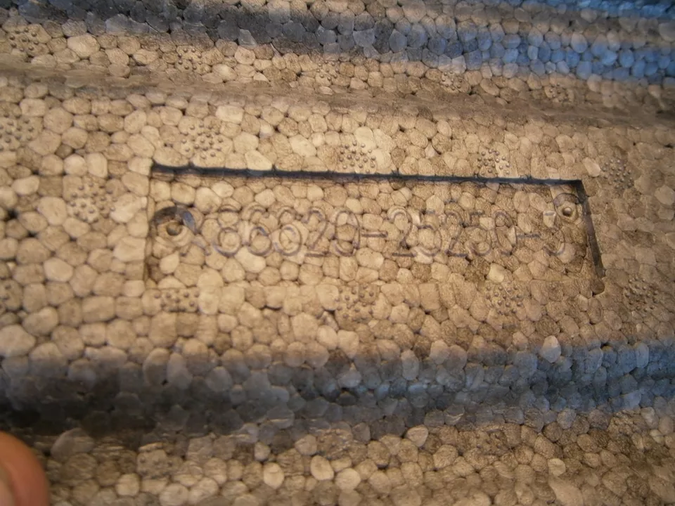 np50604 HYUNDAI ACCENT 2000 2003 2004 2005 2006 PARACHOQUES TRASERO AMORTIGUADOR ESPUMA OEM Foto 4 de 4