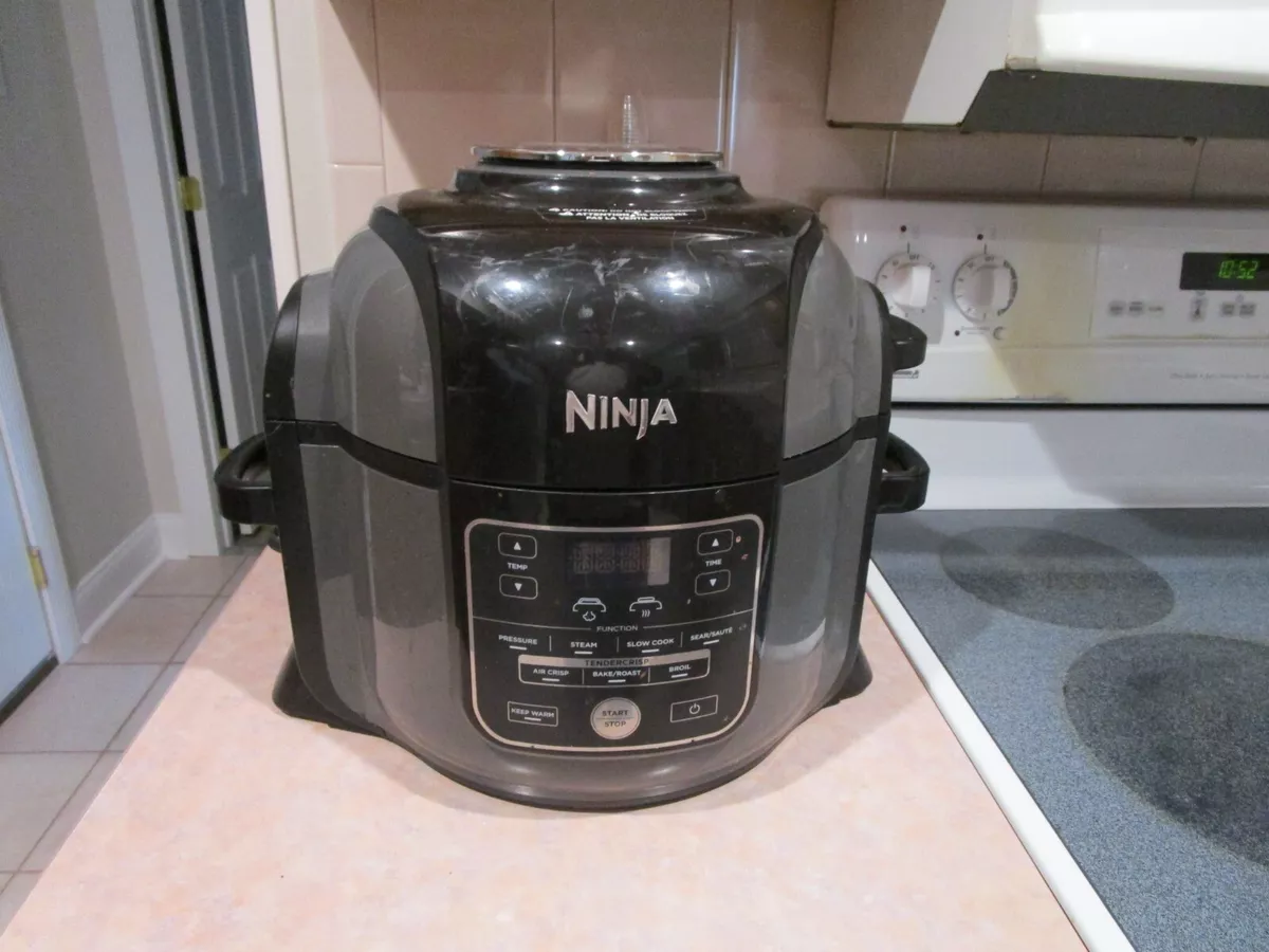 Ninja Foodi TenderCrisp Pressure Cooker, Black OP300 6.5qt