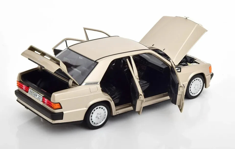 NOREV 1984 Mercedes Benz 190 E 2.3 16V Light Golden Dealer Edition