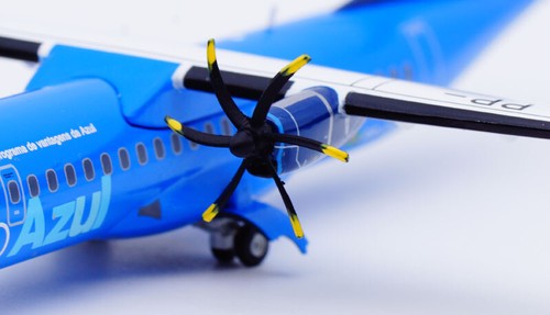 1:200 JC Wings Tudo Azul ATR-72-500 Passenger Airplane Diecast Aircraft Model - Picture 11 of 14