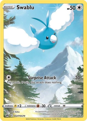 Pokemon card Swablu 028/032C 1st CP3 2016 Pokémon TCG Japanese