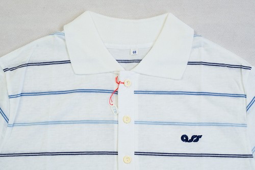 Vintage Polo Shirt Trikot Jersey Maglia 70er 80er Tennis Casual Fashion 48 NEU N - Bild 3 von 8