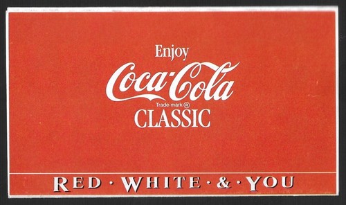 ¡RARO 1986-87 Chicago Blackhawks NHL horario de hockey!¡!! Coca-Cola - Imagen 2 de 2