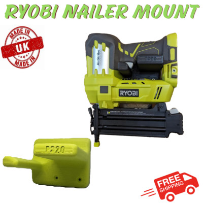 Ryobi 18 Stärke Brad Nagler Nagelpistole Wandhalterung Halter Display Aufbewahrung Organizer