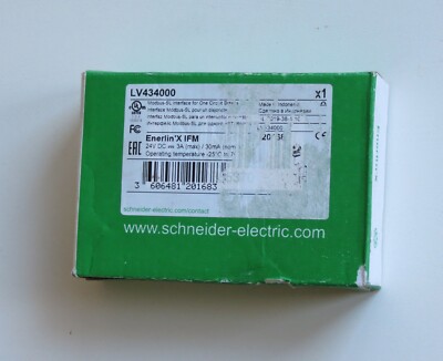 Schneider Electric Enerlin'X  LV434000  New Modbus Interface  PLC