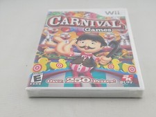 Carnival Games for Nintendo Wii Brand New Factory Sealed Mint
