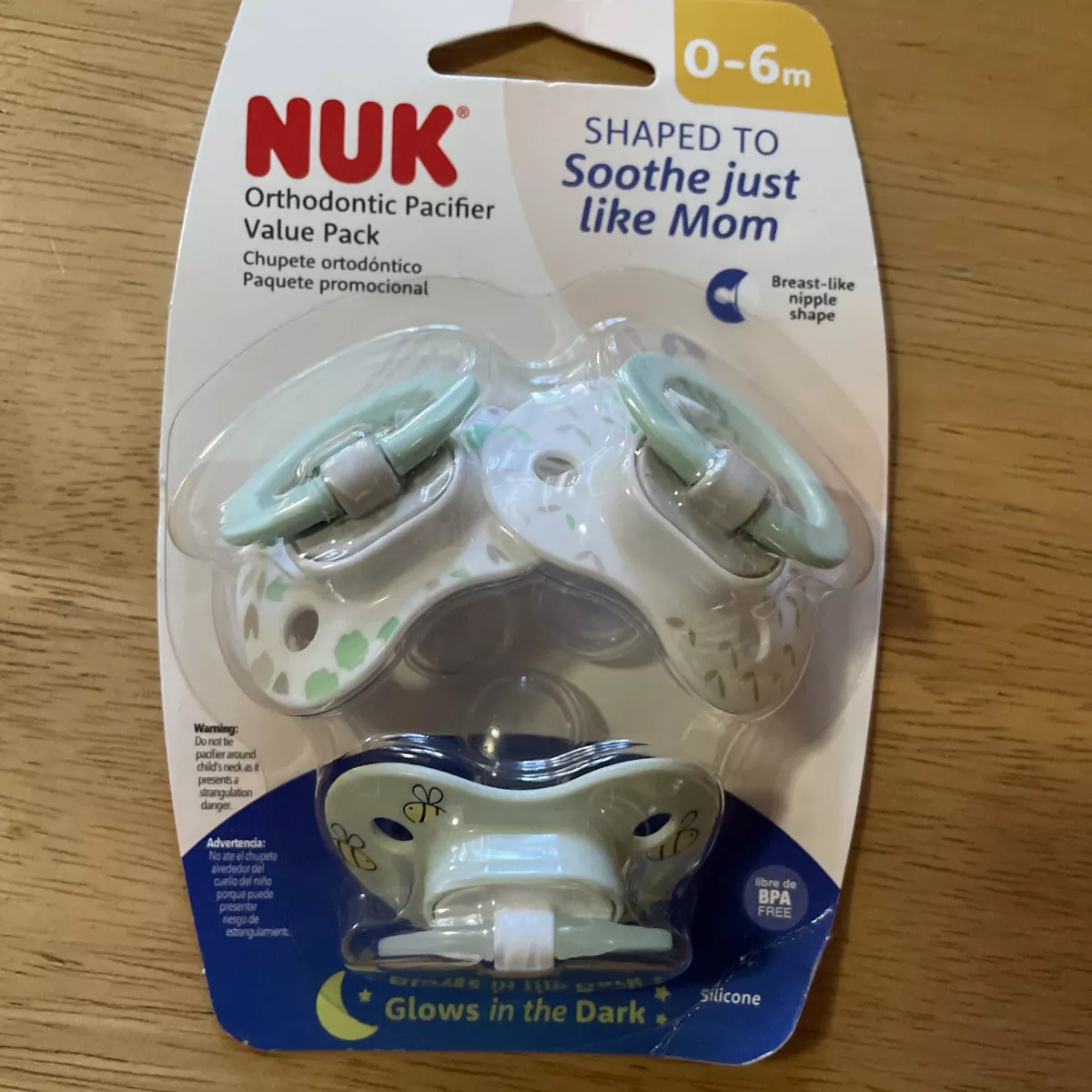 Nuk orthodontic cheap pacifier value pack
