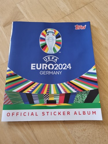 Stickerbuch Topps UEFA EURO 2024 Germany - Offical Sticker Album - NEU