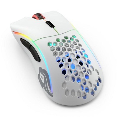 Glorious Model D Wireless Gaming-Maus weiß matt kabellose Turnier-Maus | B-Ware