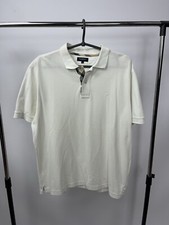 Burberry London Polo Size 6 White Vintage 90s