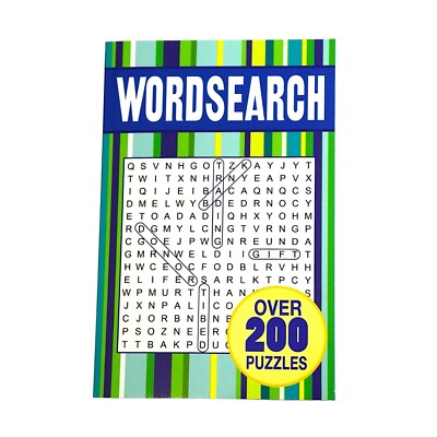 Wordsearch Word Search Puzzle Book over 200 Collection of Puzzles