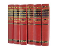 Abraham Lincoln Prairie Years And War Years By Carl Sandburg 1926 6 Vol Set