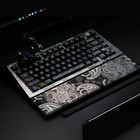 Resin Keyboard Wrist Rest For Angry Miao Cyberboard R4 Paisley