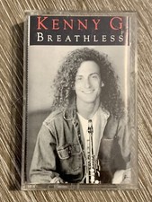 KENNY G BREATHLESS 1992 Arista Records Cassette Tape VG 