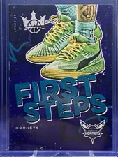 2020-21 Panini Court Kings LaMelo Ball First Steps Violet RC /49 #1 Hornets