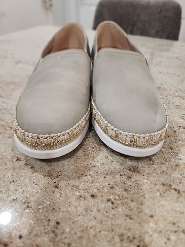 New Women's MEPHISTO Light Khaki Bucksoft Valina Slip On Shoes Size 8 - Picture 7 of 7
