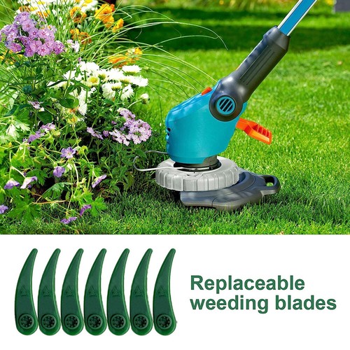 50Pcs Grass Strimmer Trimmer Plastic Blades For Bosch ART23-18LI ART26-18LI UK - Picture 9 of 15