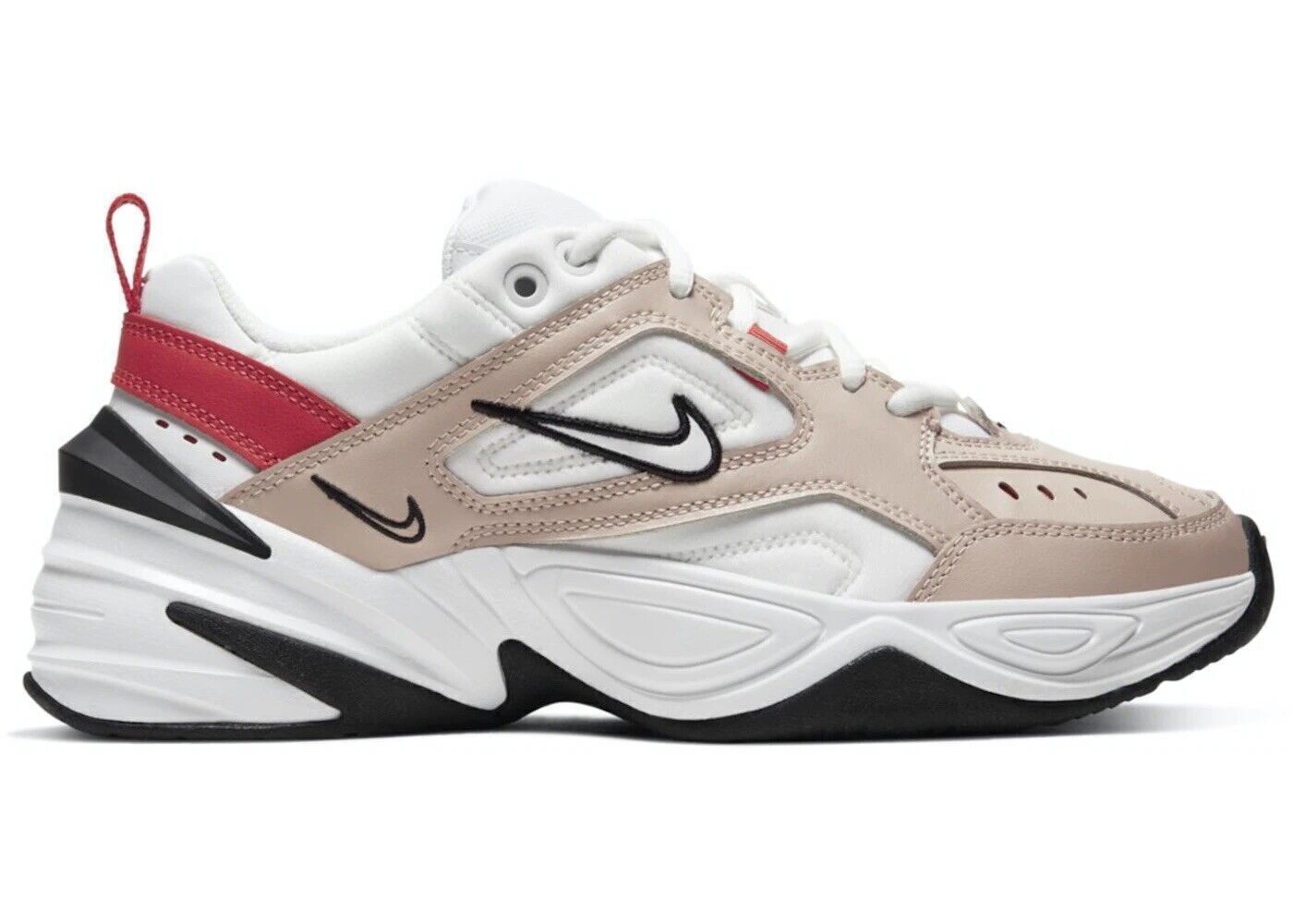 AO3108-205 Кроссовки Nike M2K Tekno Fossil Stone/Summit белого цвета, стиль жизни и спорт