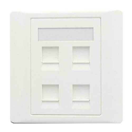 Wall Socket Plate Network Ethernet LAN Outlet Faceplate Panel |HOT - Afbeelding 12 van 15