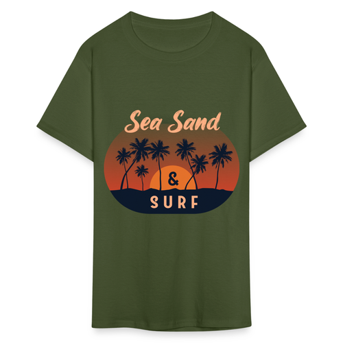 Sea Sand Surf shirt Ocean Beach Sunset Surfing T-Shirt Size S-6XL - Picture 21 of 57