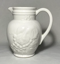 REVOL ~ Quality Porcelain .75cl WINE JUG (Grands Classiques, Grapes)~ France