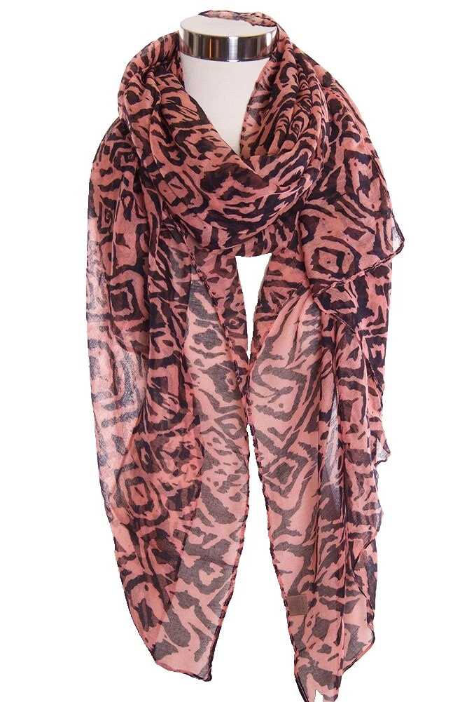 Bufandas y estolas Invierno negro Azteca para Mujeres