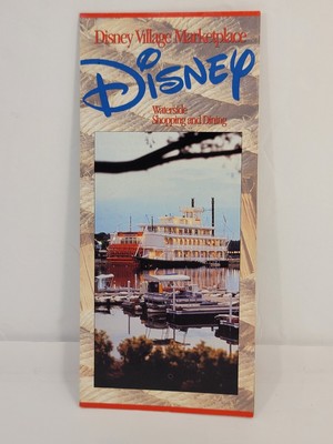 Vintage Disney Village Marketplace Shopping & Dining Brochure