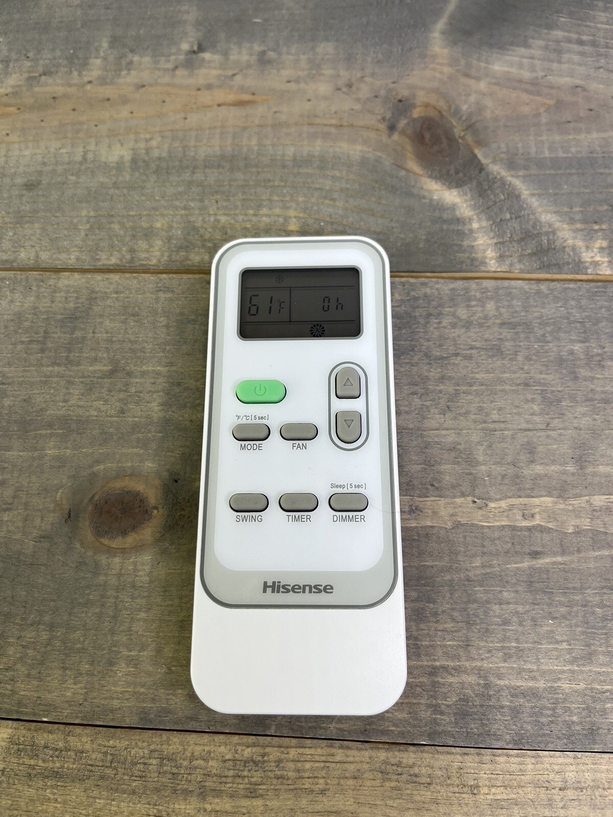 Hisense Portable Air Conditioner Remote DG11J199 GENUINE OEM ORIGINAL