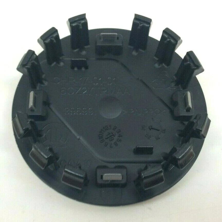 Dodge Charger Challenger Durango silver gray stripe Wheel Center Cap new OEM - Image 3 of 4