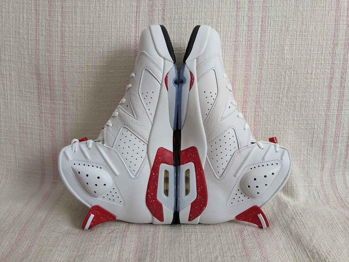 Air Jordan 6 Retro White Red Oreo Black AJ6 AJVI CT8529 162 Men's