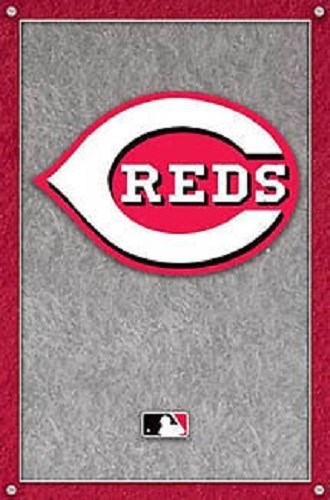 2010 MLB CINCINNATI REDS BASEBALL TEAM LOGO POSTER NEW 22x34