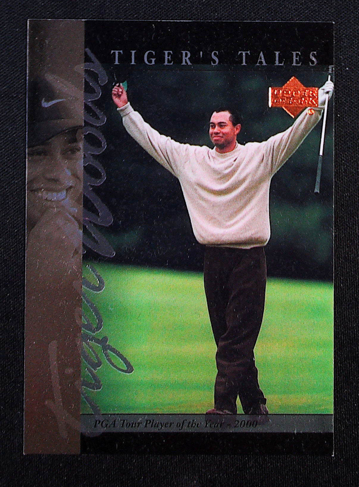 2001 Upper Deck Tiger's Tales Tiger Woods #TT19 Rookie RC