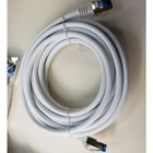 3 Pack! -CAT 7 High-Speed Ethernet Cable, White Mesh. 15ft. Shielded. Patch Cord — photo 7