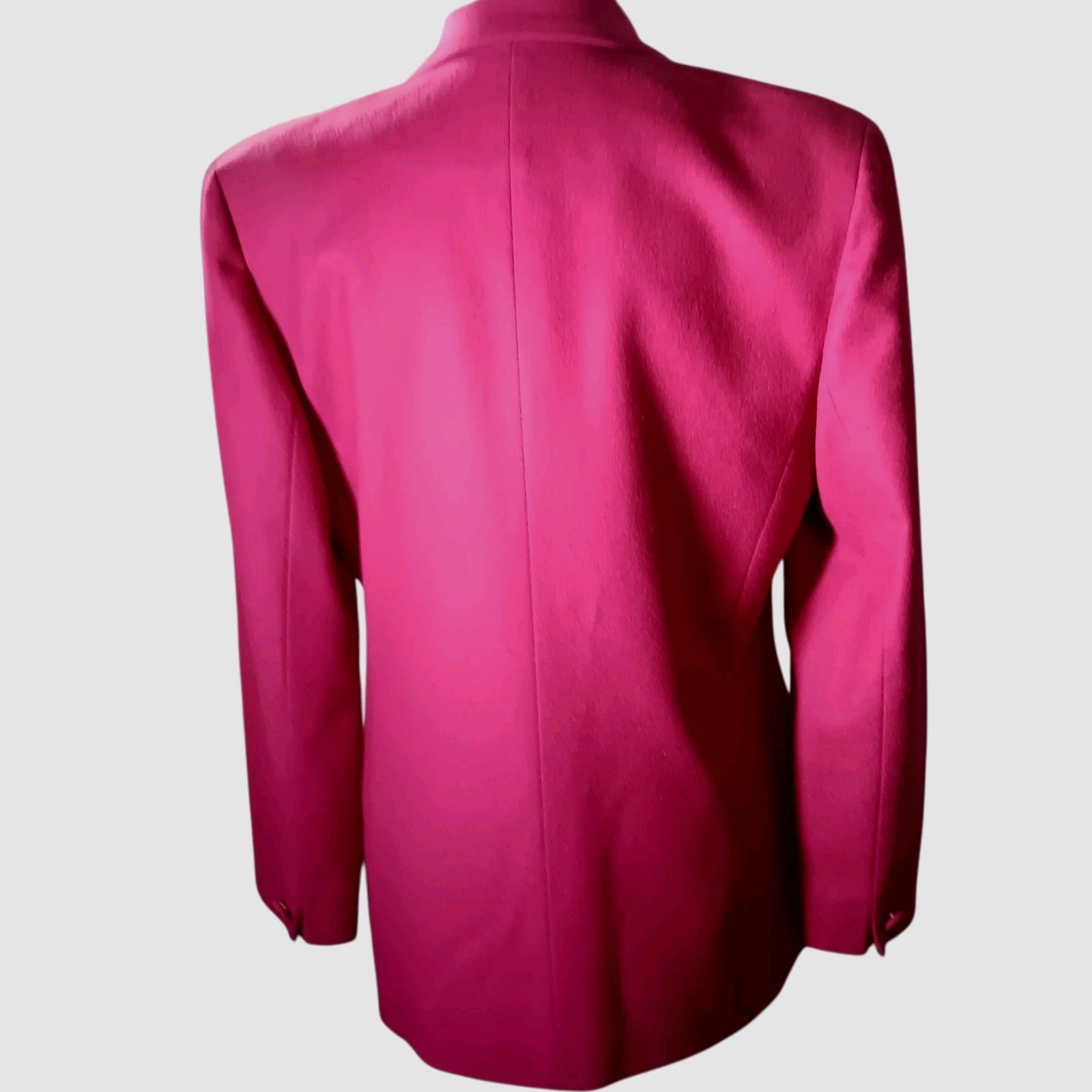 Pendleton Virgin Wool Blazer Jacket Raspberry/Fuc… - image 3