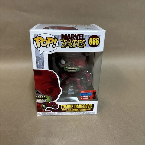 Funko Pop! Vinyl: Marvel - Zombie Daredevil - Box Lunch New York Comic Con...