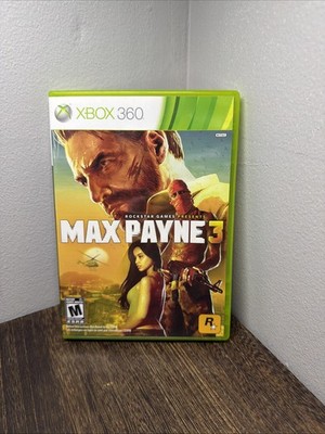 Max Payne 3 (Microsoft Xbox 360, 2012) Complete + Tested