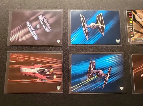 STAR WARS X-WING PROMO SET OF 8 OP TOURNAMENT KIT 2019 G20X1 ALTERNATE ART NM - Picture 4 of 11