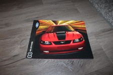 2003 Ford Mustang Sales Brochure W Dark Gray Cover Gt Lx Mach 1