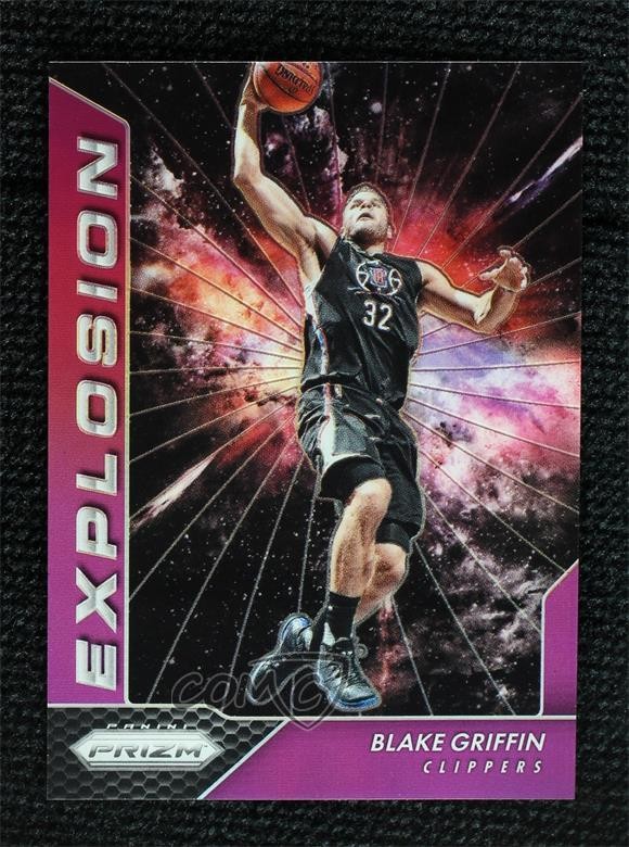 2016-17 Panini Prizm Explosion Purple Prizm /75 Blake Griffin #16