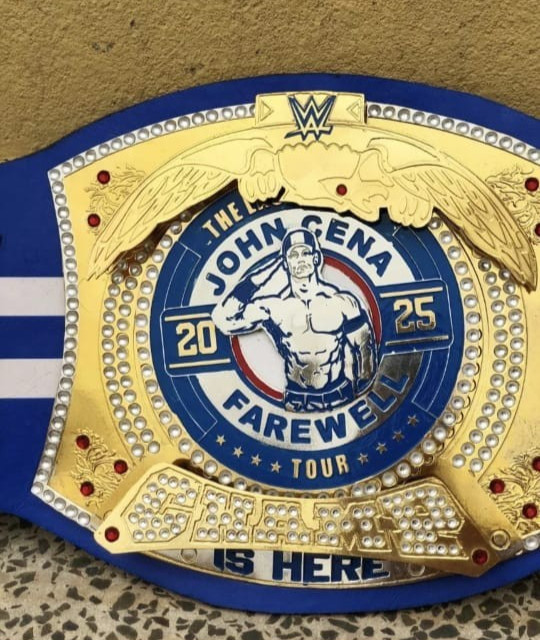 Championship Belt - Wrestling Fan Replica | Farewell Johan Cena