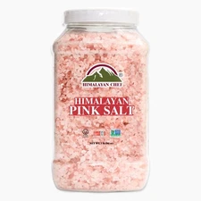 5 lbs Pink Himalayan Salt Bulk Jar, Coarse Grain | 100% Pure, Food Grade with...